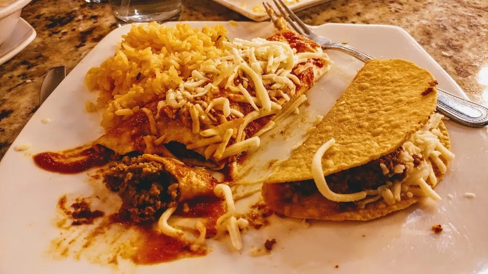 Enchilada and Taco