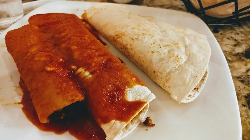 Enchilada Quesadilla and Burrito